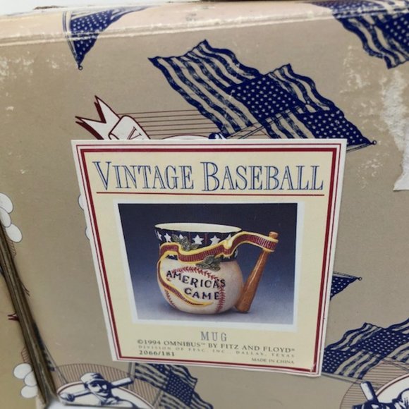 Two 1994/5 Omnibus Baseball Mugs Fritz and Floyd - Picture 3 of 6